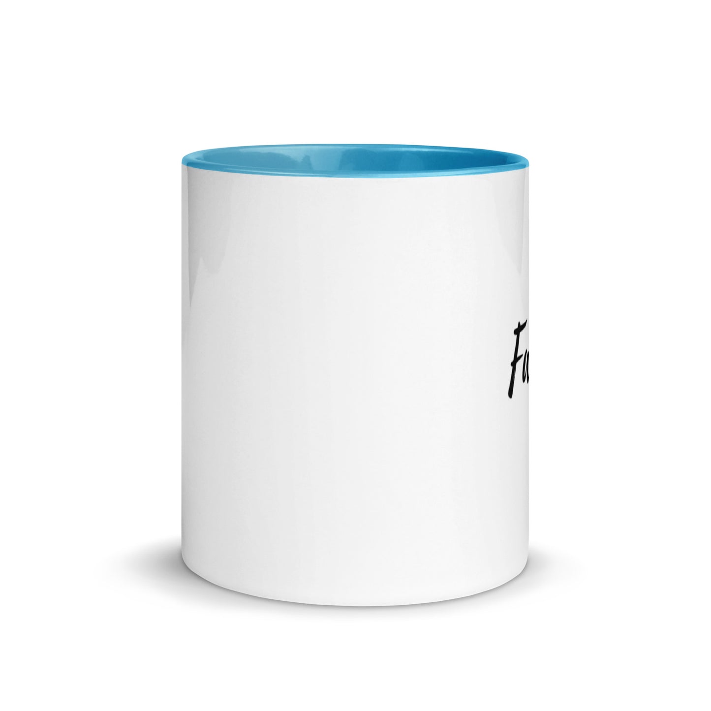 Mug with Color Inside (Faith) 11oz